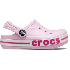 Zoccoli Crocs Toddler Bayaband - leggeri, impermeabili, vestibilità sicura, slip-on