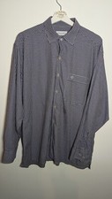 Camicia uomo viola e beige