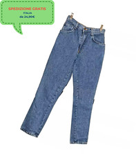 Jeans Donna Blu Straight Look Classico con 5 Tasche West West Taglia 42 (IT)