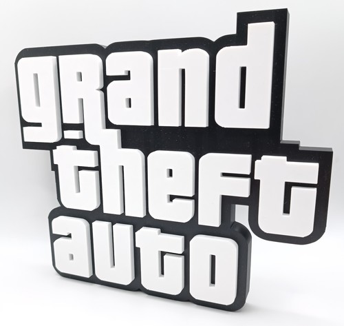 Logo gta grand - grand, theft