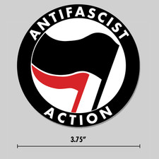 Adesivo antifascista logo