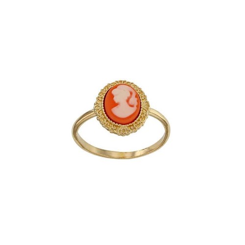 Anello cammeo resina - anello,