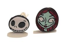 Nightmare Before Christmas Orecchini Jack Skeletron Skellington Sally No Nichel