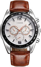 OROLOGIO UOMO in ACCIAIO AUTOMATICO POLSO VINTAGE QUARZO RAGAZZO NAUTICO A13 (Bi