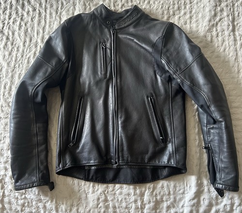 Giacca moto vera pelle - giacca,
