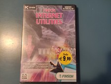 PC CD ROM FINSON INTERNET UTILITIES PAL ITALIANO NUOVO SIGILLATO☆