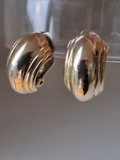 Orecchini Clip On Tono Oro