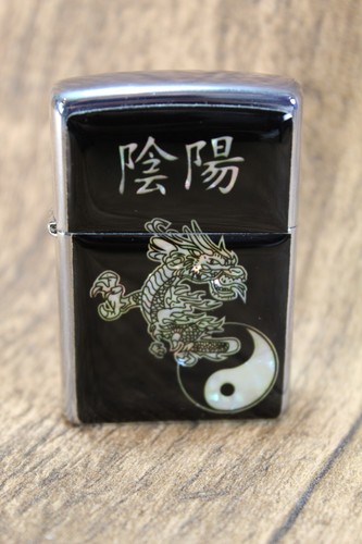 Zippo drago madreperla yin - "drago,