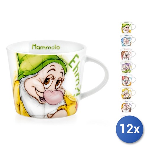 12x tazze tè nani sketch - 12x,