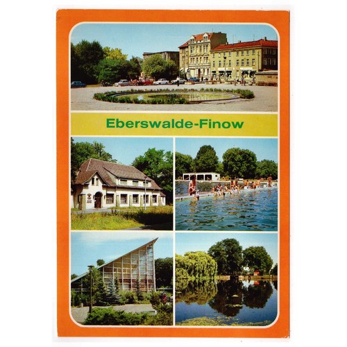 Cartolina eberswalde finow - eberswalde-finow, /