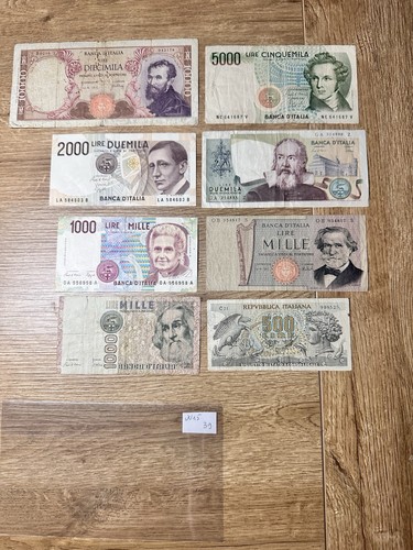 Lotto banconote lire 10000 - lotto, 8