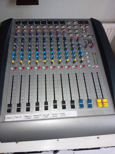 Soundcraft spirit mixer e - spirit, e8