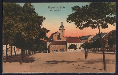 Cartolina torgau elba - torgau,