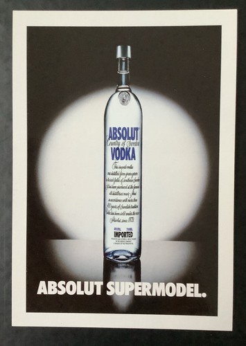 Vodka absolut supermodel 288 - vodka,