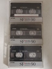 Lotto 3x TDK SF 90 1990 CROMO