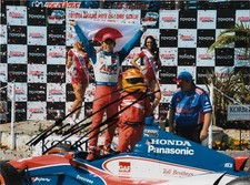 Foto firmata Takuma Sato Long