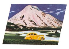 Poster vintage scena di