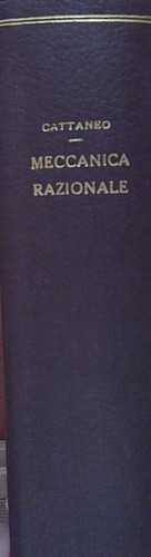 Cattaneo meccanica razionale - cattaneo,