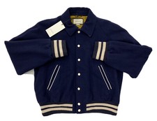 $3,000 Gucci Blue Wool Varsity