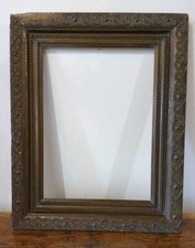 Cornice Pastiglia Dorata Fine '800 Da Restaurare