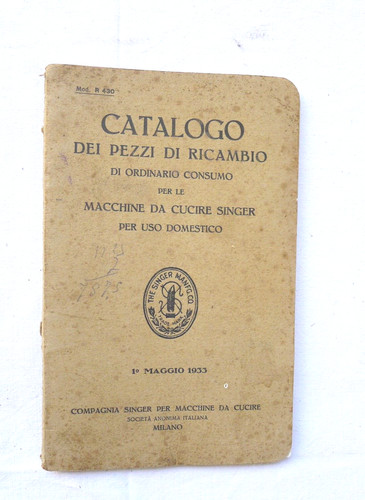 Vecchio catalogo parti - vecchio,