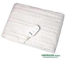 SCALDALETTO ELETTRICO TERMOCOPERTA SINGOLO SCALDA SONNO LETTO CALDO 150 X 70 CM