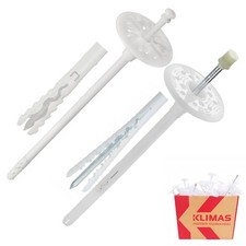 Tassello isolante WDVS supporto isolante tassello termico tassello piatto LTX LFGM Ø8 Ø10 ETA