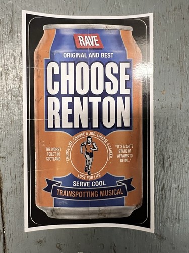 Trainspotting sticker renton - sticker,