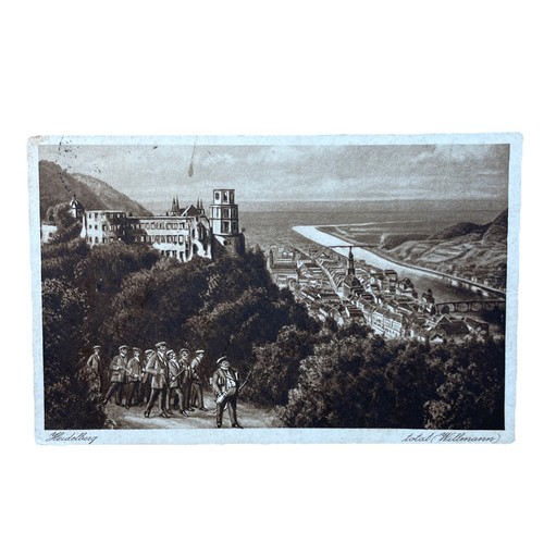 Cartolina postale heidelberg - cartolina,