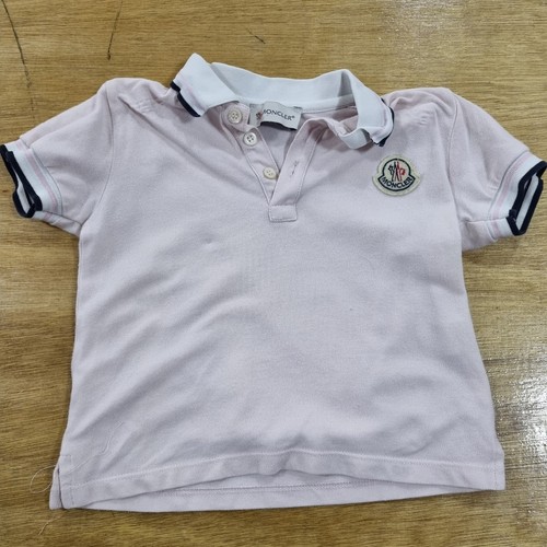 Polo moncler rosa - polo, bambino