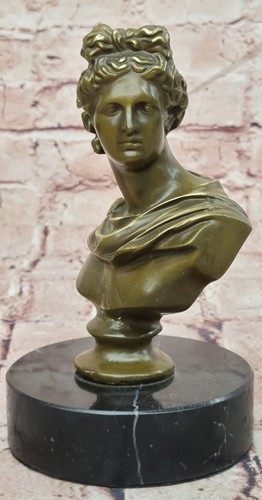 Scultura busto apollo bronzo - scultura,