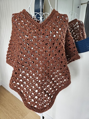 Poncho fatto mano - poncho,