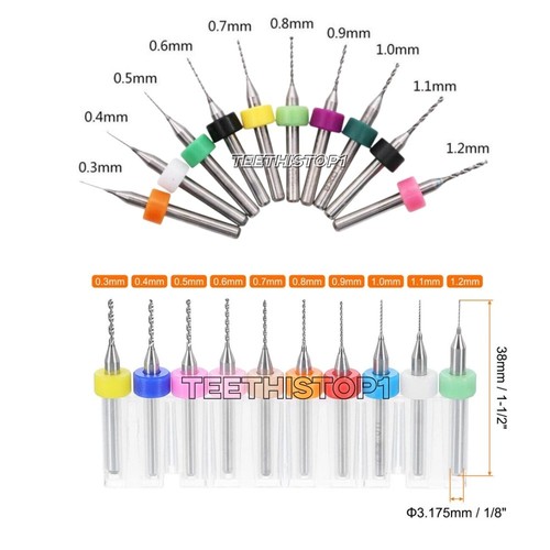 Set punte trapano - , dentale