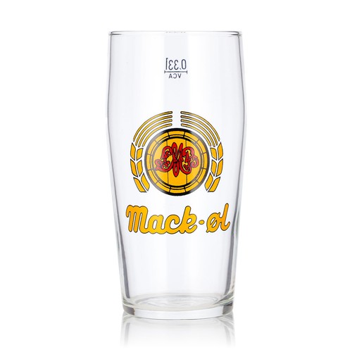 Bicchiere birra mack l - mack, 0,33