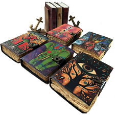 Quaderno in pelle con pietre