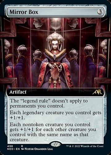Mtg mirror box 498 - mtg, exc