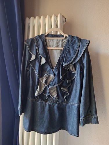 Camicia jeans sisley - jeans,