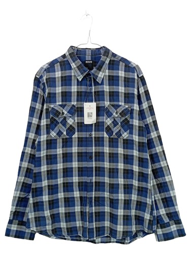 Smog camicia casual uomo blu - casual,