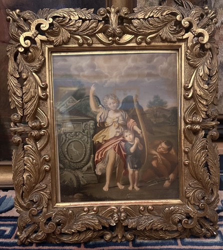 Antico dipinto pastello - antico,