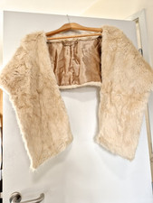 mantello in vera pelliccia di