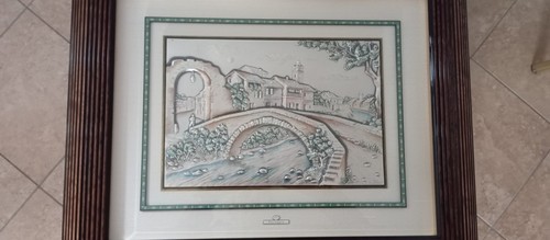 Quadro bassorilievo acca - bassorilievo,