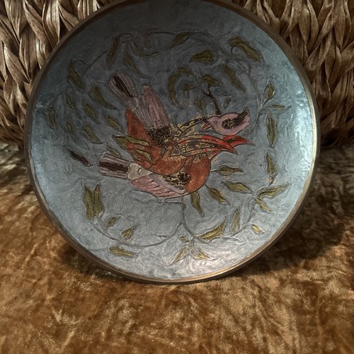 Piatto piatto pezzo cloisonné