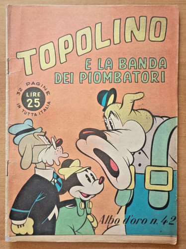Albo oro topolino e - albo, "topolino