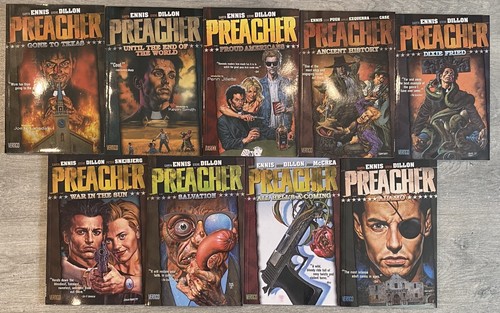 Lotto preacher garth ennis - garth, dc