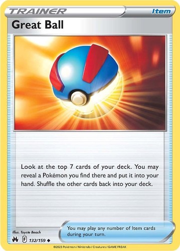 Great ball uncommon crz - great, swsh