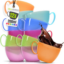 Tazza Plastica Colazione 12 X