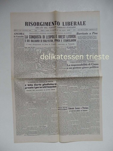 Risorgimento liberale - risorgimento,