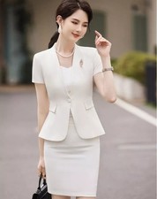 Tailleur Bianco Elegante