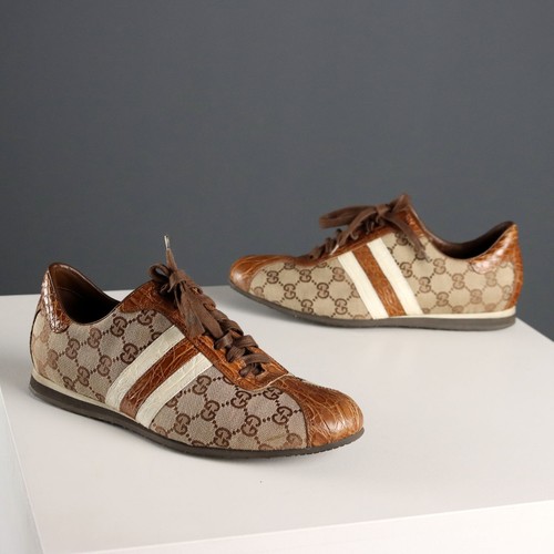 Gucci sneakers tela monogram - gucci,