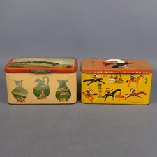 Coppia Scatole Latta Antonio